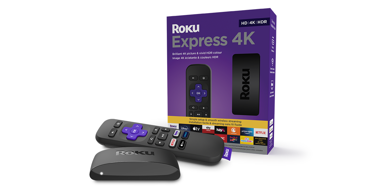 Express 4k | Multimedia player 4K HDR | Roku CA