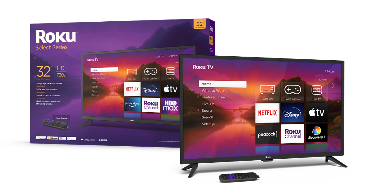 mammal Beskrivende hjul Roku Select Series HD TVs – 24", 32", and 40" HD Smart TVs | Roku