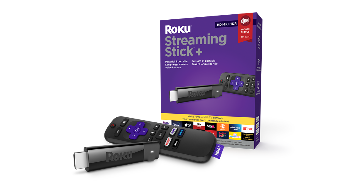 Roku Streaming Stick 4K | TV Stick streaming en 4K, HDR et Dolby Vision ...