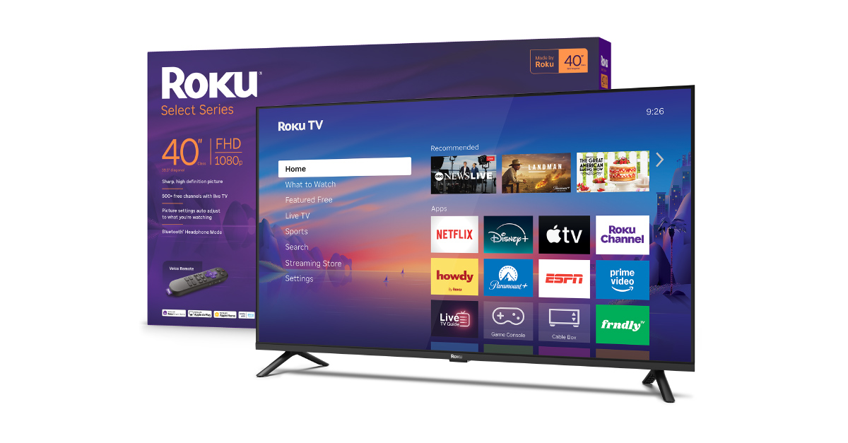 Roku Select Series HD TVs in 24