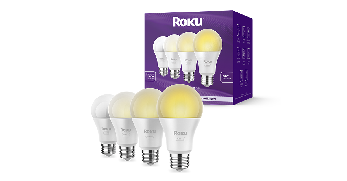 Roku Smart Bulb SE White | Smart Bulbs | Roku