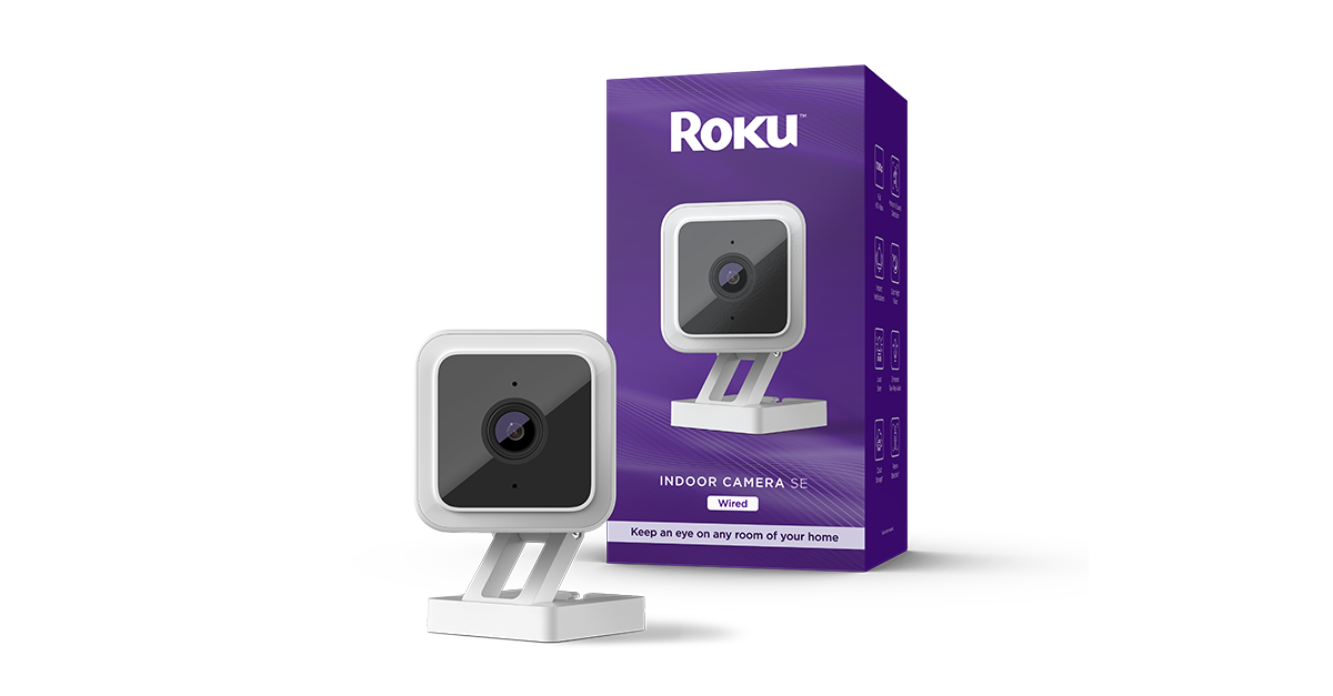 Roku Indoor Camera SE | Indoor Security Camera | Roku