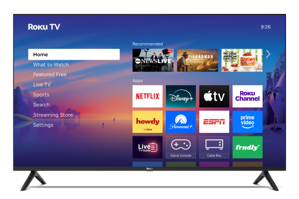 Roku Select Series 4K QLED TV 50"