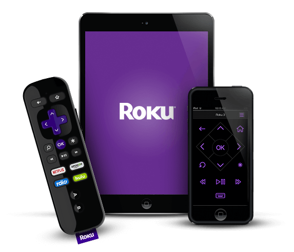 Control your Roku through Apple, Google or Windows App